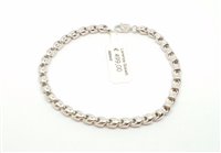 Bracciale Lorenza Gioielli Donna Tutto Oro in Oro bianco BR465043 - BR465043
